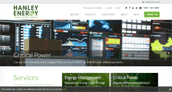 Desktop Screenshot of hanleyenergy.com
